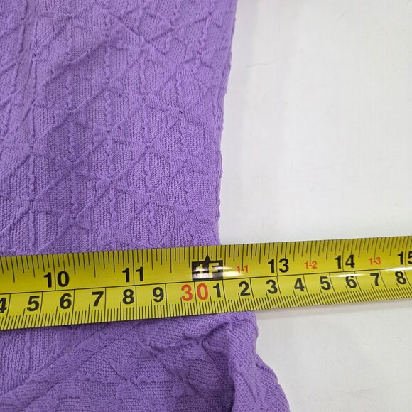 Vintage Handmade Fit and Flare Dress in Light Purple - Picture 7 of 8